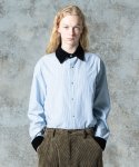 画像9: 【glamb 2025 Autumn先行予約】glamb グラム / Noble Velvet Collar Shirt (2色展開) (9)