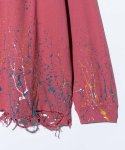 画像9: 【glamb 2025 Autumn先行予約】glamb グラム / Damage Splash Paint Cutsew (3色展開) (9)