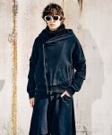 画像16: 【glamb 2025 Autumn先行予約】glamb グラム / Distorted Riders Hoodie (2色展開) (16)