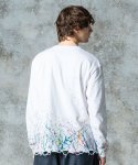 画像11: 【glamb 2025 Autumn先行予約】glamb グラム / Damage Splash Paint Cutsew (3色展開) (11)
