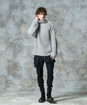 画像10: 【glamb 2025 Autumn先行予約】glamb グラム / Turtle Neck Raglan Knit (2色展開) (10)