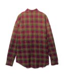画像3: 【glamb 2025 Autumn先行予約】glamb グラム / Bleach Check Shirt (2色展開) (3)