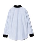 画像3: 【glamb 2025 Autumn先行予約】glamb グラム / Noble Velvet Collar Shirt (2色展開) (3)