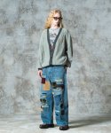 画像14: 【glamb 2025 Autumn先行予約】glamb グラム / Wide Sleeves Cardigan (2色展開) (14)