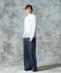 画像14: 【glamb 2025 Autumn先行予約】glamb グラム / Damage Splash Paint Cutsew (3色展開) (14)