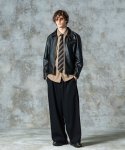 画像14: 【glamb 2025 Autumn先行予約】glamb グラム / Suit Fabric Work Shirt (2色展開) (14)