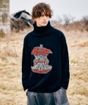 画像12: 【glamb 2025 Autumn先行予約】glamb グラム / Eaten Apple Turtle Neck Knit (2色展開) (12)