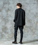 画像11: 【glamb 2025 Autumn先行予約】glamb グラム / Glamour Stand Collar Shirt (2色展開) (11)