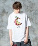 画像4: 【glamb 2025 Autumn先行予約】glamb グラム / Glitter Eaten Apple T-shirt (2色展開) (4)
