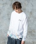 画像10: 【glamb 2025 Autumn先行予約】glamb グラム / Damage Splash Paint Cutsew (3色展開) (10)
