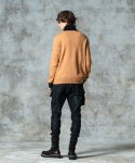 画像15: 【glamb 2025 Autumn先行予約】glamb グラム / Spin Logo Turtle Neck Knit (3色展開) (15)