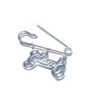 画像7: 【glamb 2025 Autumn先行予約】glamb グラム / Spin Logo Pin (2色展開) (7)