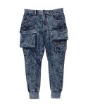 画像2: 【glamb 2025 Autumn先行予約】glamb グラム / Paraffin Cargo Denim (2色展開) (2)
