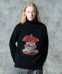 画像7: 【glamb 2025 Autumn先行予約】glamb グラム / Eaten Apple Turtle Neck Knit (2色展開) (7)
