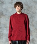 画像8: 【glamb 2025 Autumn先行予約】glamb グラム / Glamour Stand Collar Shirt (2色展開) (8)