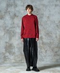 画像14: 【glamb 2025 Autumn先行予約】glamb グラム / Synth Leather Baggy Slacks (2色展開) (14)