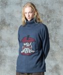 画像8: 【glamb 2025 Autumn先行予約】glamb グラム / Eaten Apple Turtle Neck Knit (2色展開) (8)