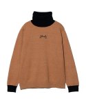 画像3: 【glamb 2025 Autumn先行予約】glamb グラム / Spin Logo Turtle Neck Knit (3色展開) (3)