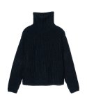 画像2: 【glamb 2025 Autumn先行予約】glamb グラム / Turtle Neck Raglan Knit (2色展開) (2)