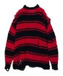 画像4: 【glamb 2025 Autumn先行予約】glamb グラム / Damage Pullover Knit (3色展開) (4)
