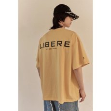 画像14: LIBERE リベーレ / LIBERE LOGO T SHIRT (pale gold) (14)