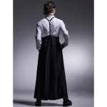 画像5: 【2025AW先行予約】kiryuyrik キリュウキリュウ / TWS Tropical Suspender Wise Tuck Slacks (black) (5)