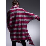 画像8: 【2025AW先行予約】kiryuyrik キリュウキリュウ / Border Dolman Fringe Cardigan (2色展開) (8)