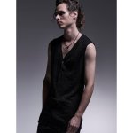 画像5: 【2025AW先行予約】kiryuyrik キリュウキリュウ / Python JQD Henry Tank Top (2色展開) (5)