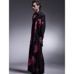 画像8: 【2025AW先行予約】kiryuyrik キリュウキリュウ / SAKURA Decine Shirt (black x pink) (8)