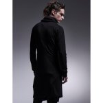 画像5: 【2025AW先行予約】kiryuyrik キリュウキリュウ / Warm Jersey Wrap Cardigan (black) (5)