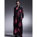 画像5: 【2025AW先行予約】kiryuyrik キリュウキリュウ / SAKURA Decine Wide Tuck Slacks (black x pink) (5)