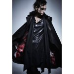 画像16: 【2025AW先行予約】kiryuyrik キリュウキリュウ / 130Chintz Stoal Flare Shirt (black) (16)