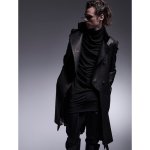 画像7: 【2025AW先行予約】kiryuyrik キリュウキリュウ / Warm Jersey High Neck (black) (7)