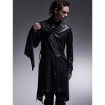 画像7: 【2025AW先行予約】kiryuyrik キリュウキリュウ / 130Chintz Stoal Flare Shirt (black) (7)