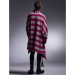 画像13: 【2025AW先行予約】kiryuyrik キリュウキリュウ / Border Dolman Fringe Cardigan (2色展開) (13)