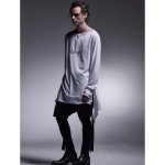 画像5: 【2025AW先行予約】kiryuyrik キリュウキリュウ / Velor Jersey Saruel Pants (black) (5)