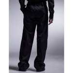 画像4: 【2025AW先行予約】kiryuyrik キリュウキリュウ / 2/76Gabagine Wide Slacks (black) (4)
