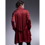 画像6: 【2025AW先行予約】kiryuyrik キリュウキリュウ / Vintage Satin Pin Tuck Flare Shirt (2色展開) (6)