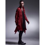 画像9: 【2025AW先行予約】kiryuyrik キリュウキリュウ / Vintage Satin Pin Tuck Flare Shirt (2色展開) (9)
