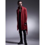 画像8: 【2025AW先行予約】kiryuyrik キリュウキリュウ / Vintage Satin Pin Tuck Flare Shirt (2色展開) (8)