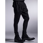 画像3: 【2025AW先行予約】kiryuyrik キリュウキリュウ / High Tension Jersey Jodhpurs Pants (black) (3)