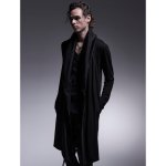 画像6: 【2025AW先行予約】kiryuyrik キリュウキリュウ / Warm Jersey Wrap Cardigan (black) (6)