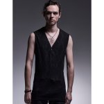 画像4: 【2025AW先行予約】kiryuyrik キリュウキリュウ / Python JQD Henry Tank Top (2色展開) (4)