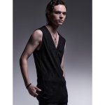 画像7: 【2025AW先行予約】kiryuyrik キリュウキリュウ / Python JQD Henry Tank Top (2色展開) (7)