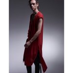 画像10: 【2025AW先行予約】kiryuyrik キリュウキリュウ / Python JQD Flare Frill Long Tank Top (2色展開) (10)