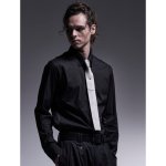 画像5: 【2025AW先行予約】kiryuyrik キリュウキリュウ / Silky Loan Side Rib Shirt (2色展開) (5)