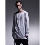 画像2: 【2025AW先行予約】kiryuyrik キリュウキリュウ / BEATENJIKU Boat Neck Flare T Shirt (2色展開) (2)