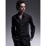 画像3: 【2025AW先行予約】kiryuyrik キリュウキリュウ / Silky Loan Side Rib Shirt (2色展開) (3)