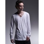 画像6: 【2025AW先行予約】kiryuyrik キリュウキリュウ / BEATENJIKU Cut Tuck T Shirt (2色展開) (6)