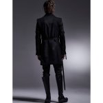 画像9: 【2025AW先行予約】kiryuyrik キリュウキリュウ / Kersey Jersey 1Tuck Slim Slacks (2色展開) (9)